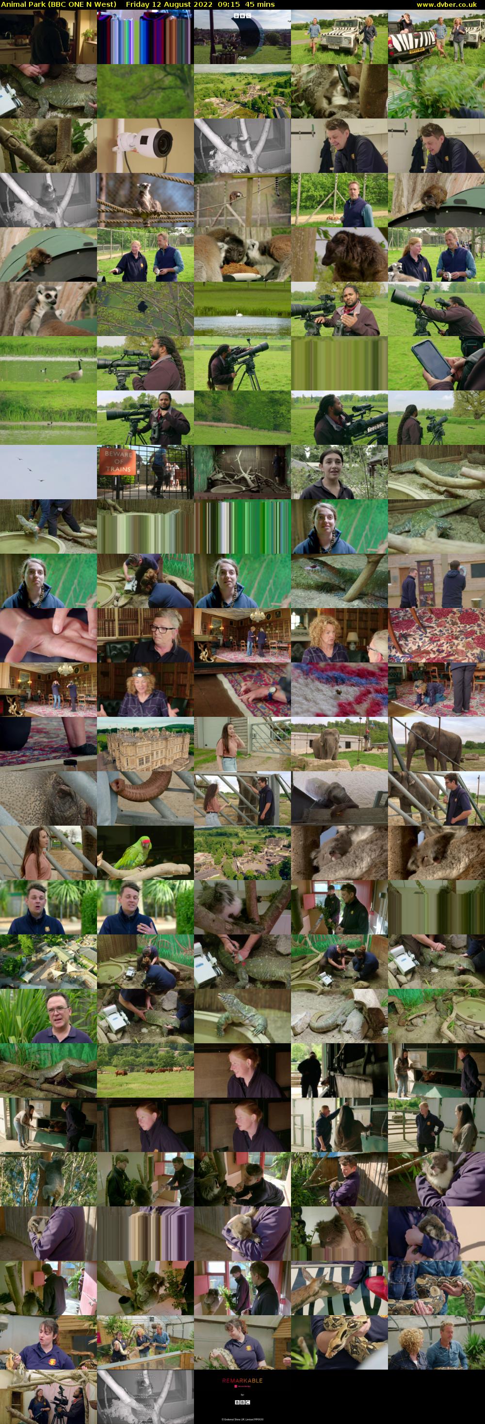 Animal Park (BBC ONE N West) Friday 12 August 2022 09:15 - 10:00