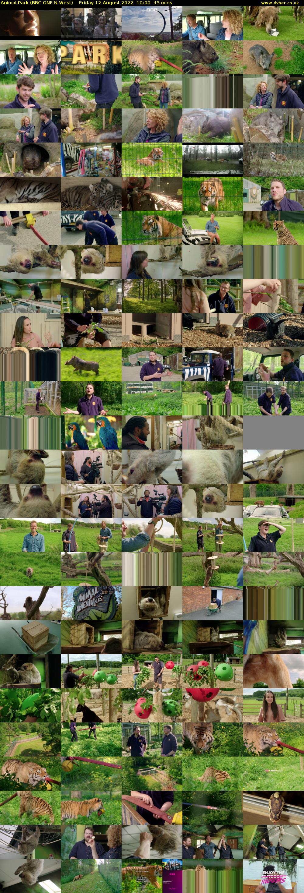 Animal Park (BBC ONE N West) Friday 12 August 2022 10:00 - 10:45