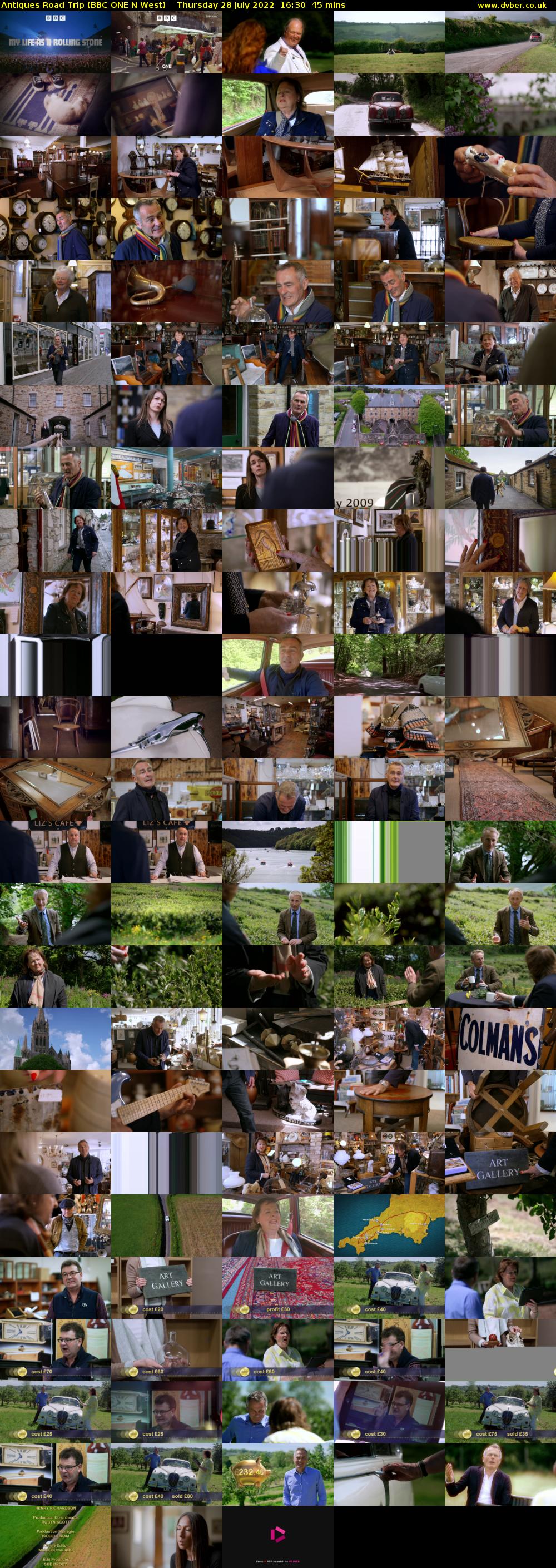 Antiques Road Trip (BBC ONE N West) Thursday 28 July 2022 16:30 - 17:15