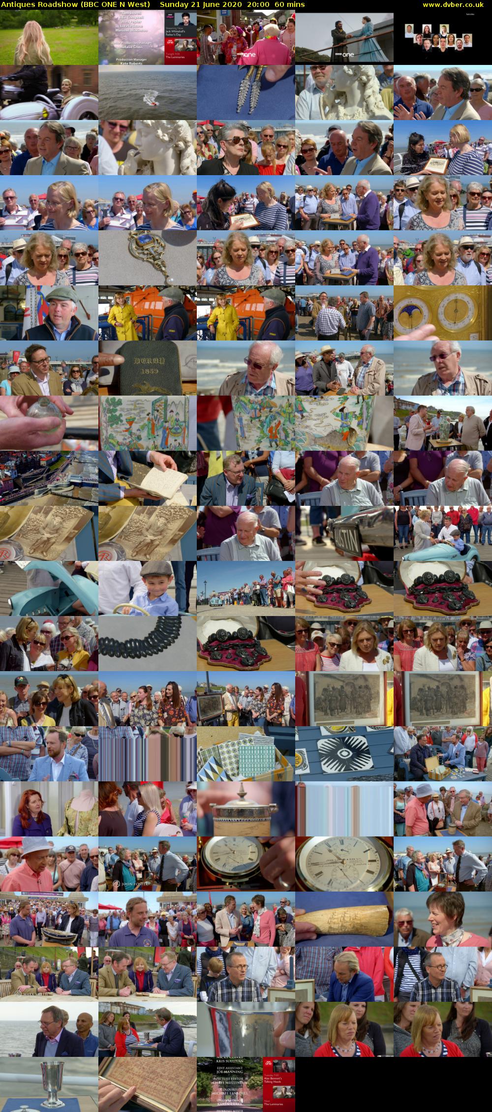 Antiques Roadshow (BBC ONE N West) Sunday 21 June 2020 20:00 - 21:00