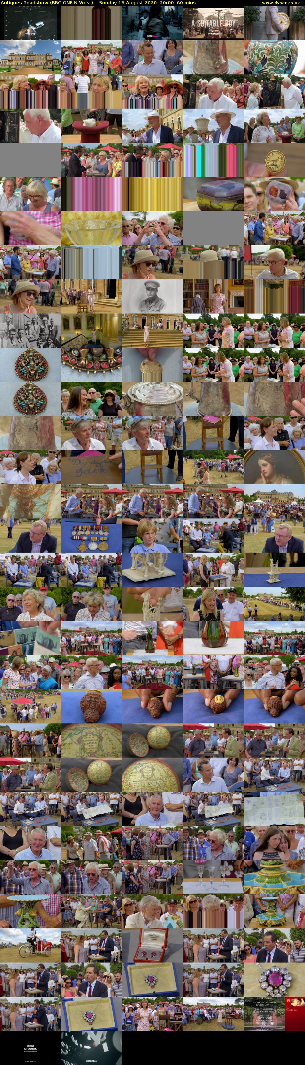 Antiques Roadshow (BBC ONE N West) Sunday 16 August 2020 20:00 - 21:00