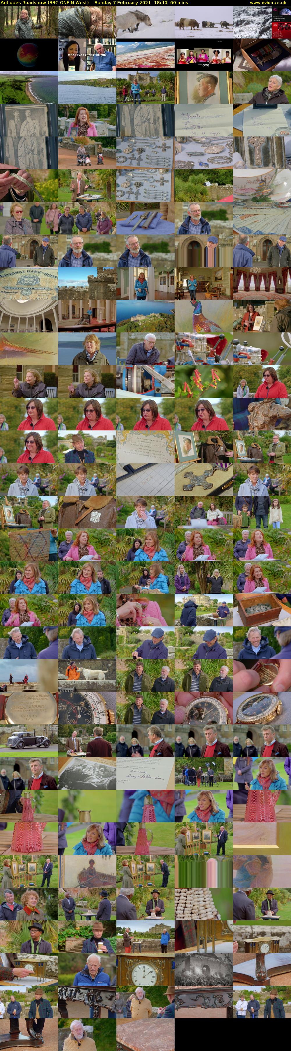 Antiques Roadshow (BBC ONE N West) Sunday 7 February 2021 18:40 - 19:40