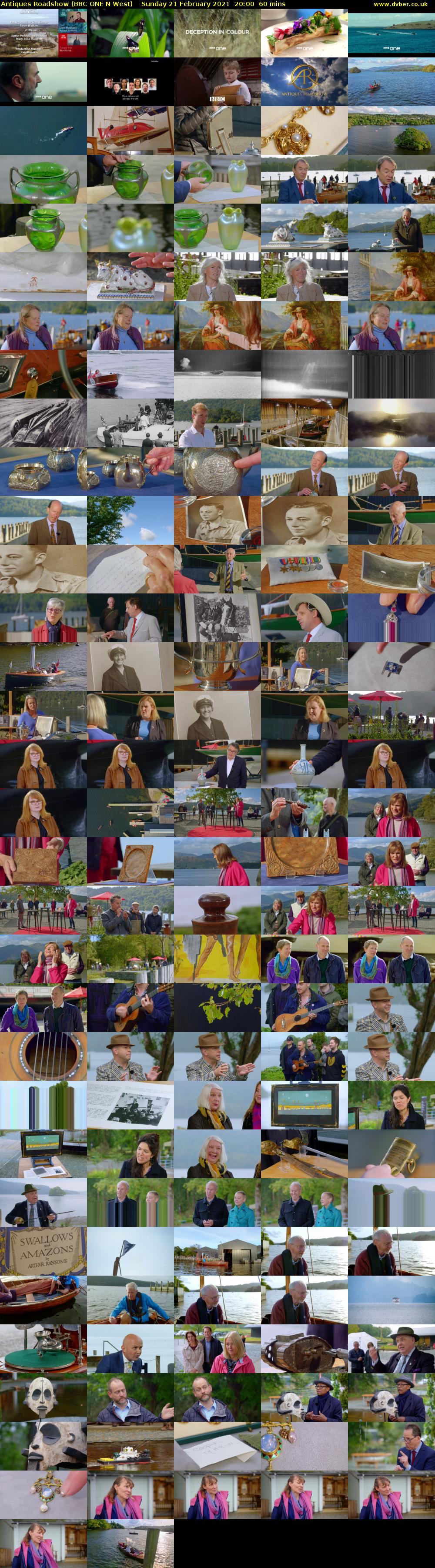 Antiques Roadshow (BBC ONE N West) Sunday 21 February 2021 20:00 - 21:00