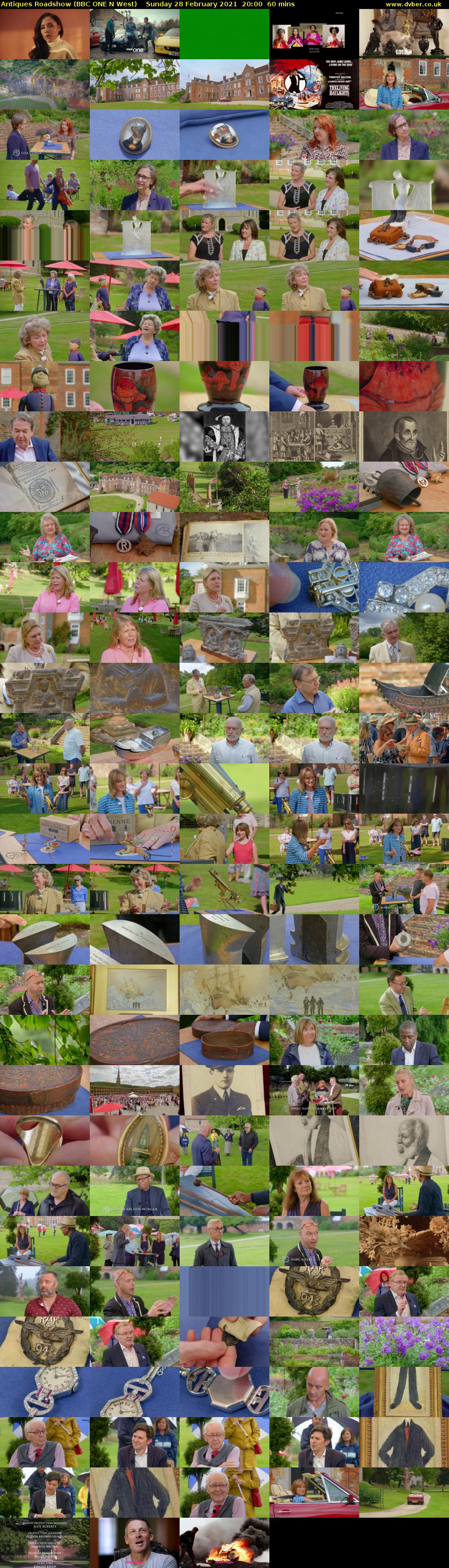 Antiques Roadshow (BBC ONE N West) Sunday 28 February 2021 20:00 - 21:00