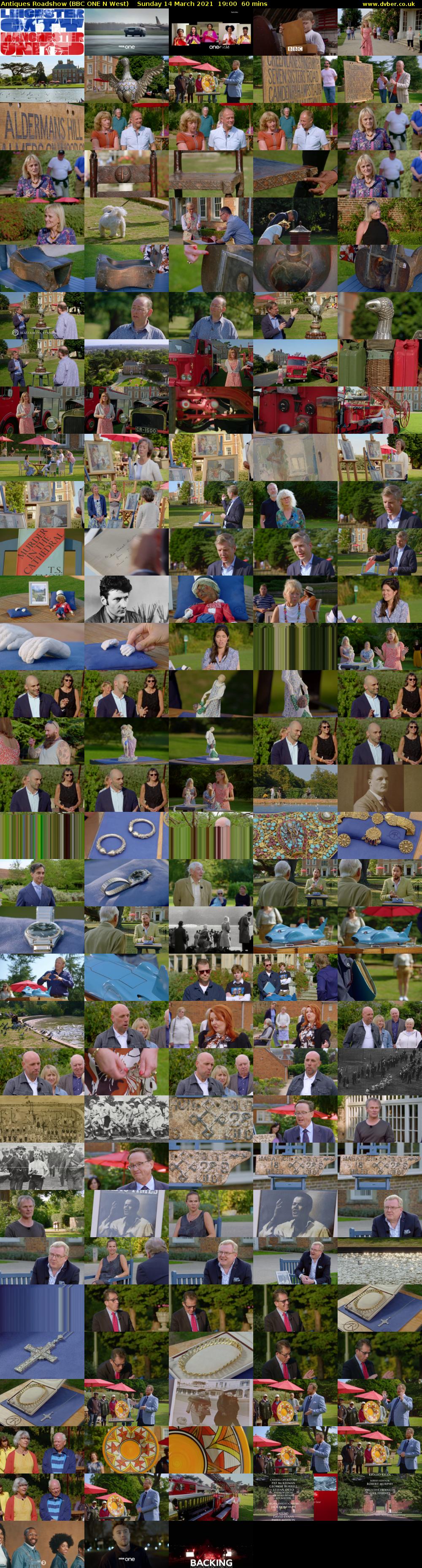 Antiques Roadshow (BBC ONE N West) Sunday 14 March 2021 19:00 - 20:00