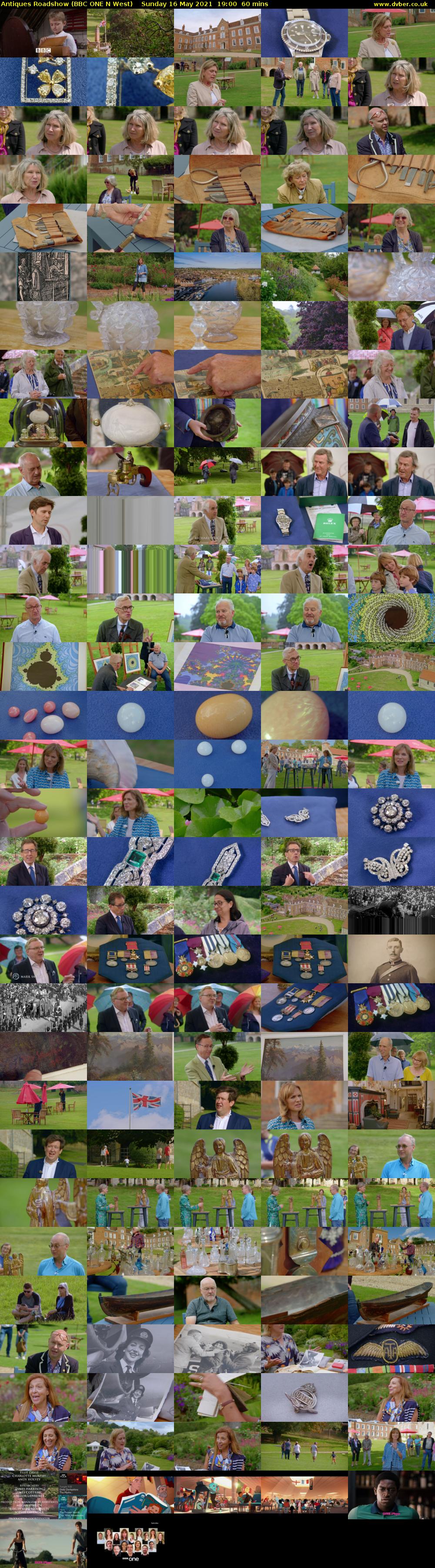 Antiques Roadshow (BBC ONE N West) Sunday 16 May 2021 19:00 - 20:00