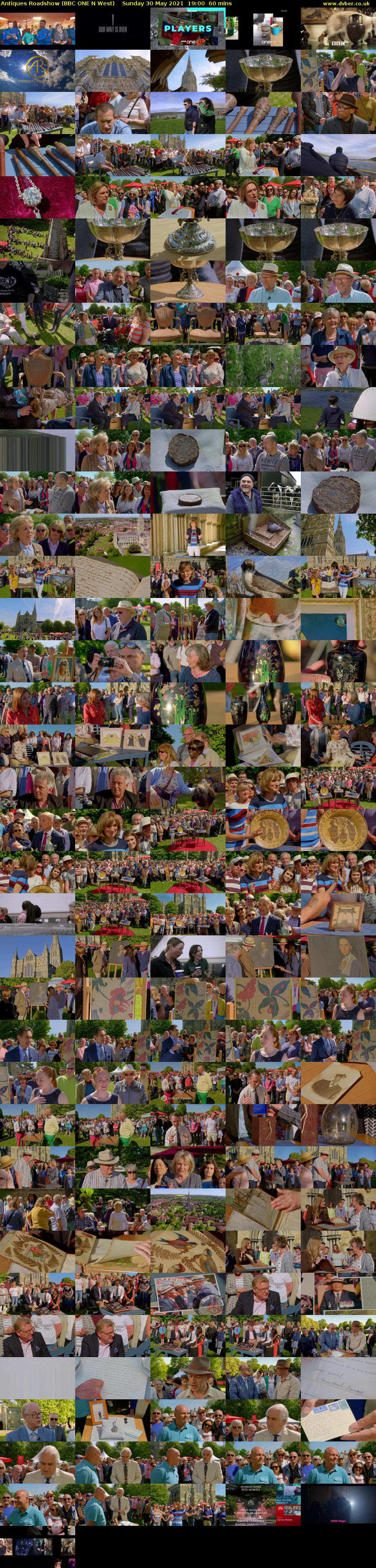Antiques Roadshow (BBC ONE N West) Sunday 30 May 2021 19:00 - 20:00