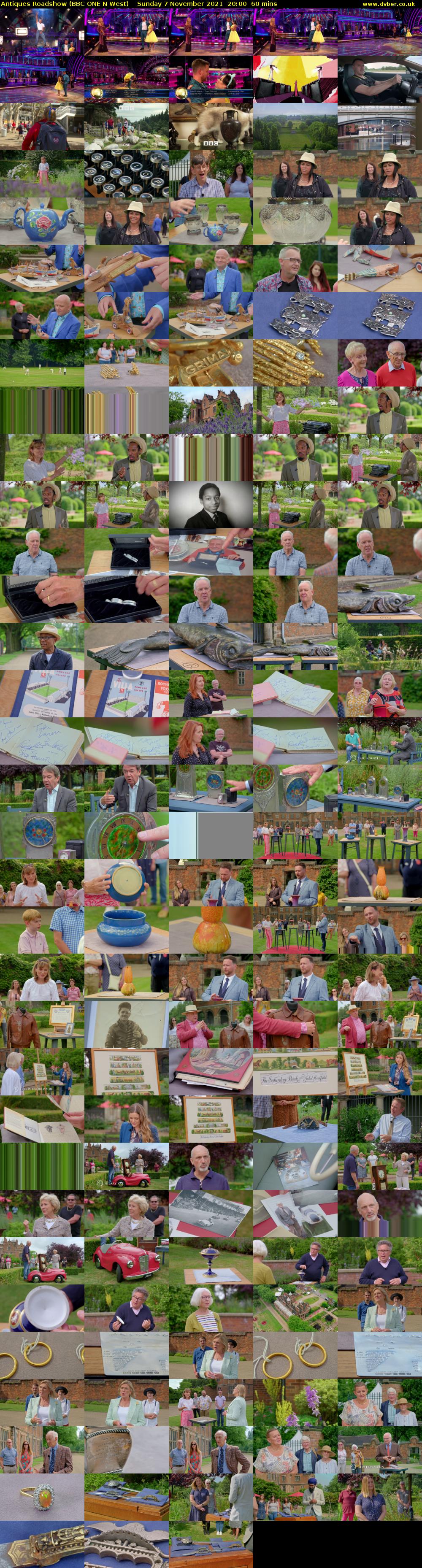 Antiques Roadshow (BBC ONE N West) Sunday 7 November 2021 20:00 - 21:00