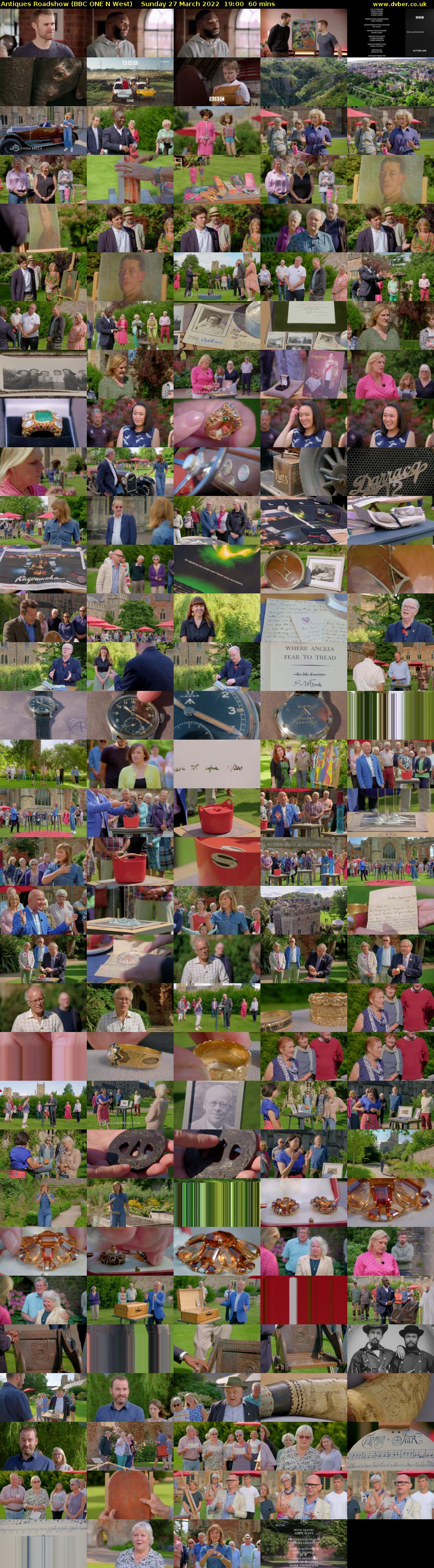 Antiques Roadshow (BBC ONE N West) Sunday 27 March 2022 19:00 - 20:00