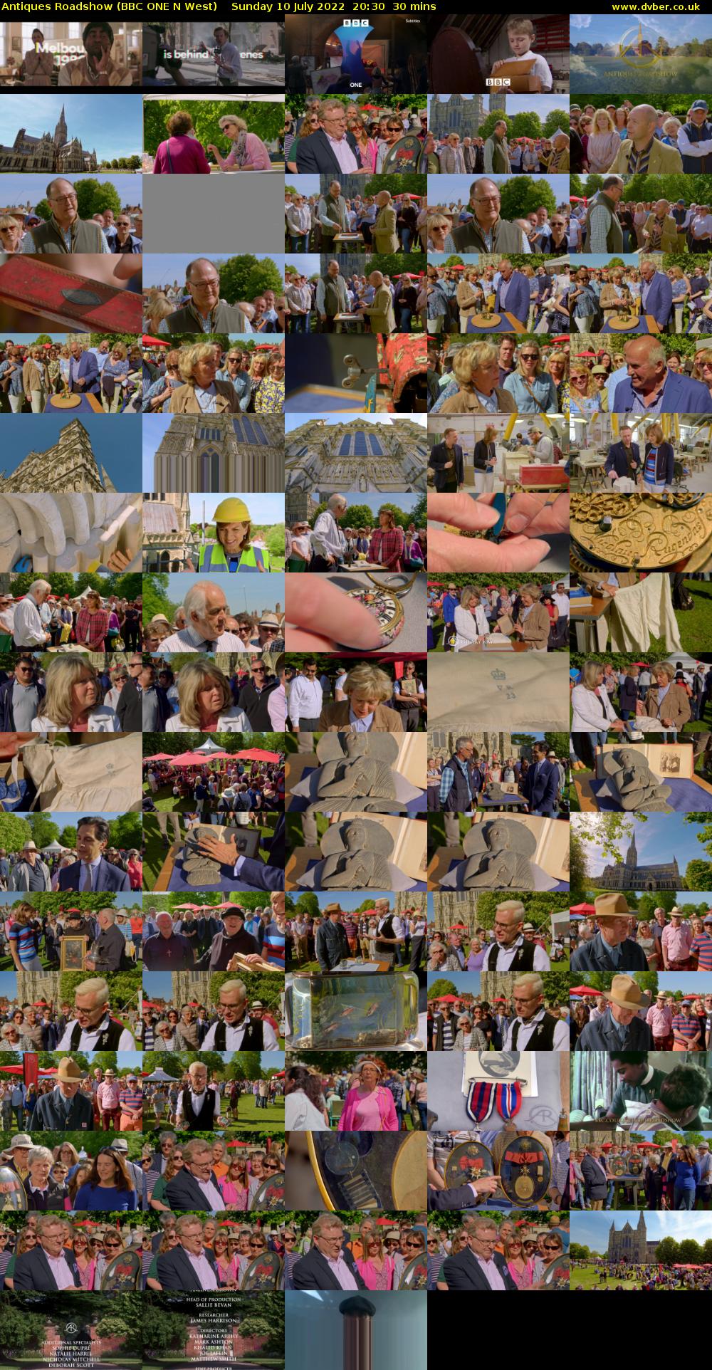 Antiques Roadshow (BBC ONE N West) Sunday 10 July 2022 20:30 - 21:00