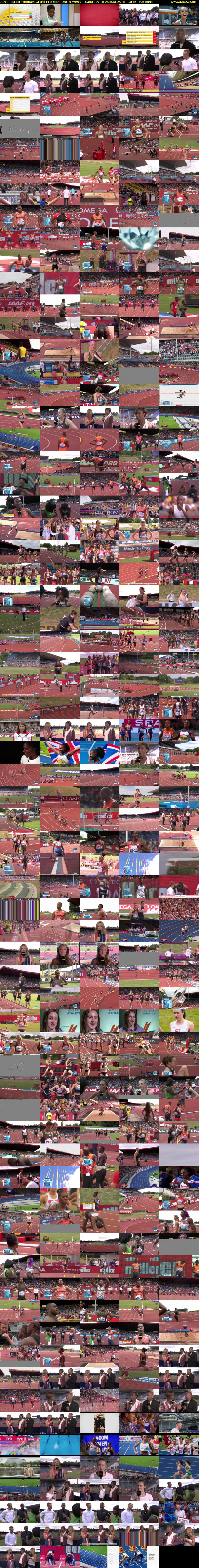 Athletics: Birmingham Grand Prix (BBC ONE N West) Saturday 18 August 2018 13:15 - 16:30