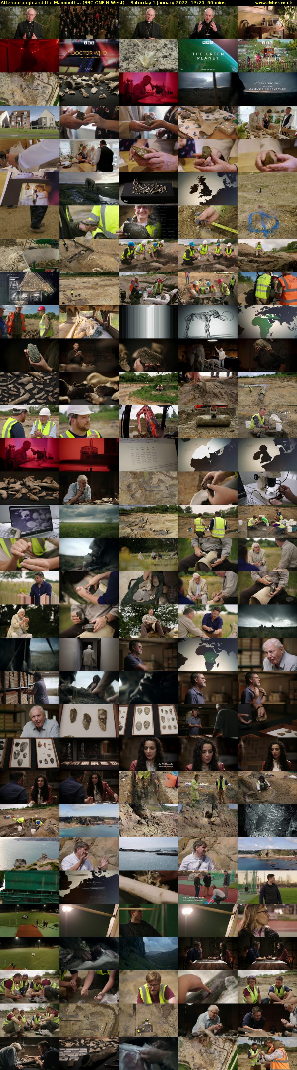 Attenborough and the Mammoth... (BBC ONE N West) Saturday 1 January 2022 13:20 - 14:20