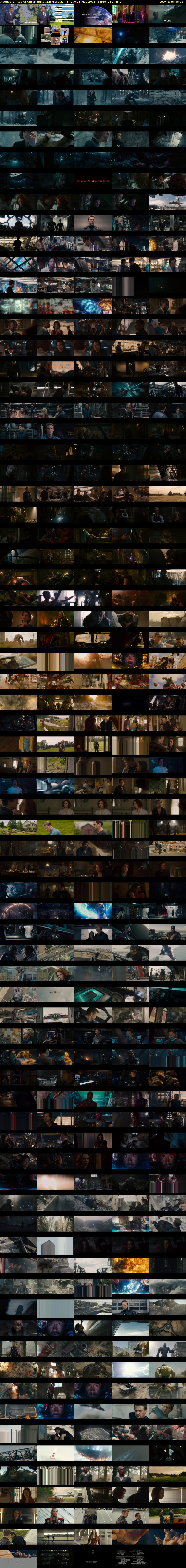 Avengers: Age of Ultron (BBC ONE N West) Friday 28 May 2021 22:45 - 00:55