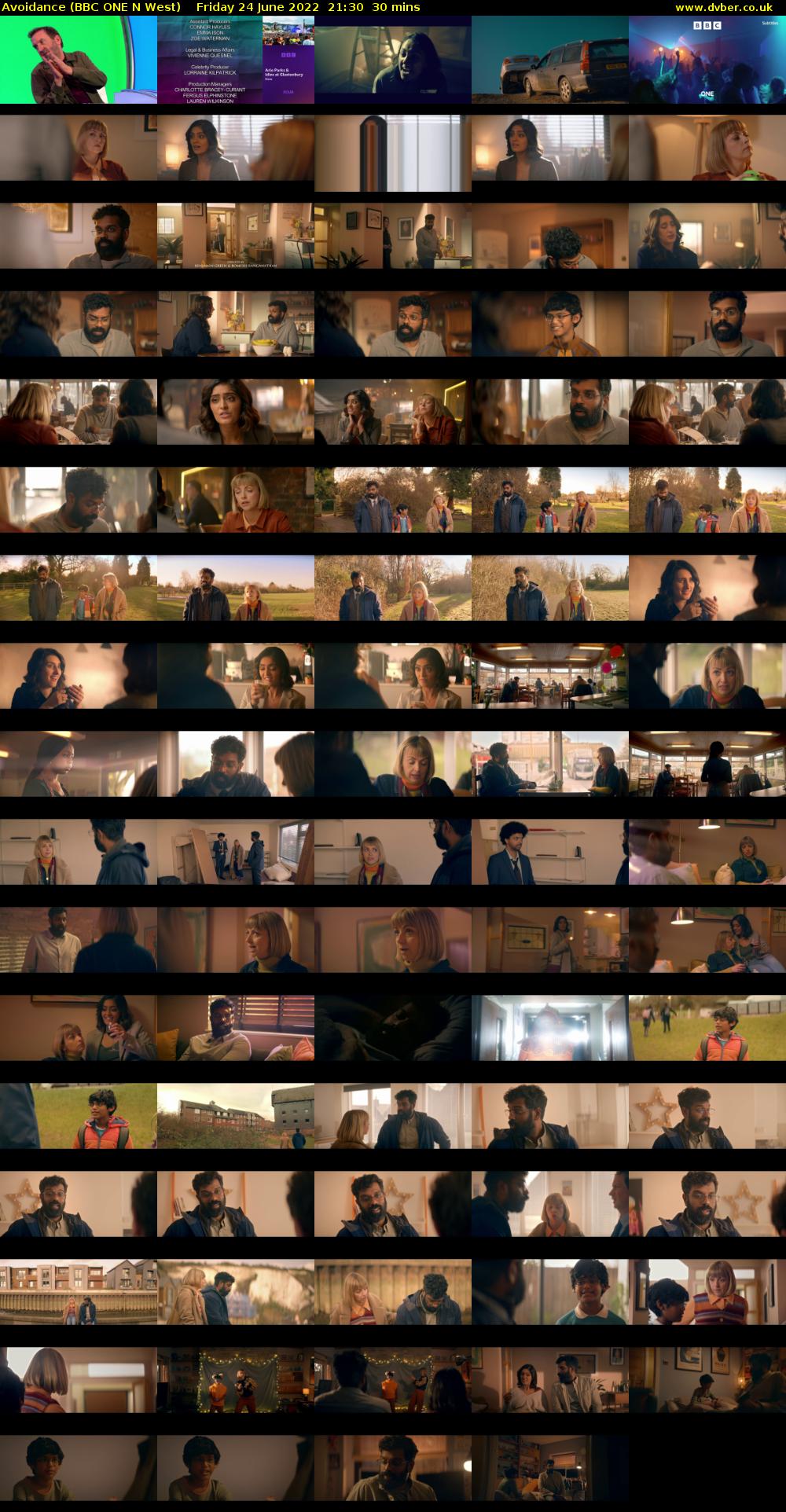 Avoidance (BBC ONE N West) Friday 24 June 2022 21:30 - 22:00
