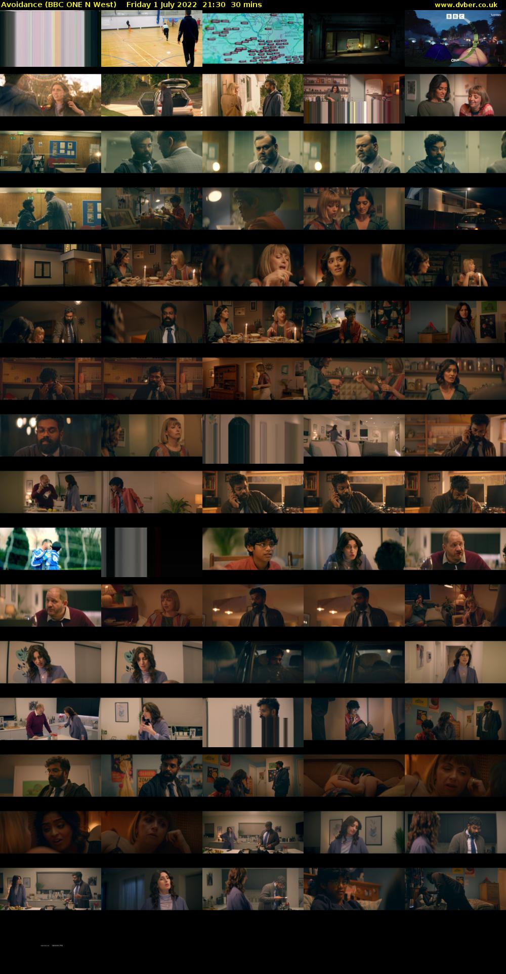 Avoidance (BBC ONE N West) Friday 1 July 2022 21:30 - 22:00
