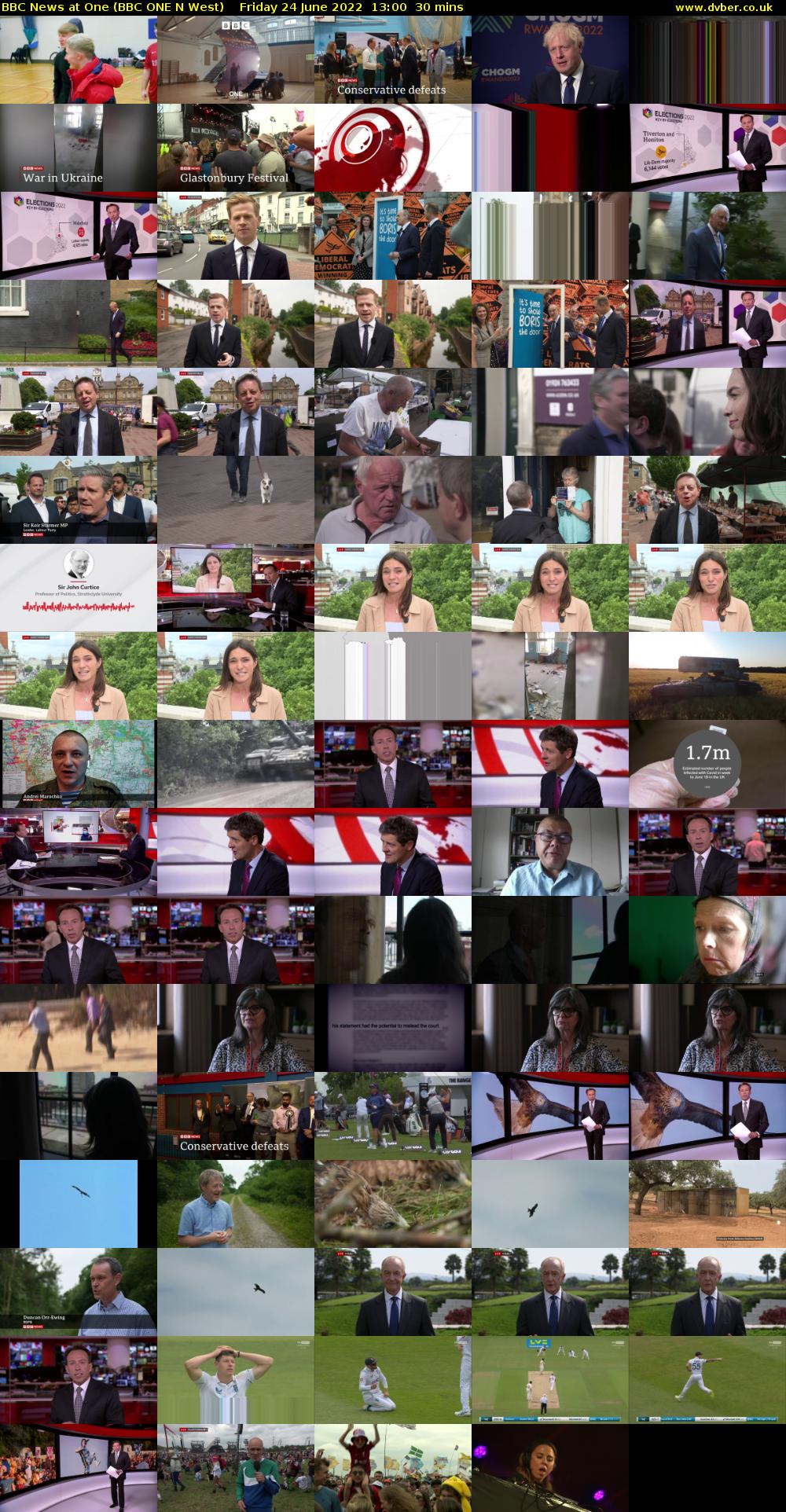 BBC News at One (BBC ONE N West) Friday 24 June 2022 13:00 - 13:30