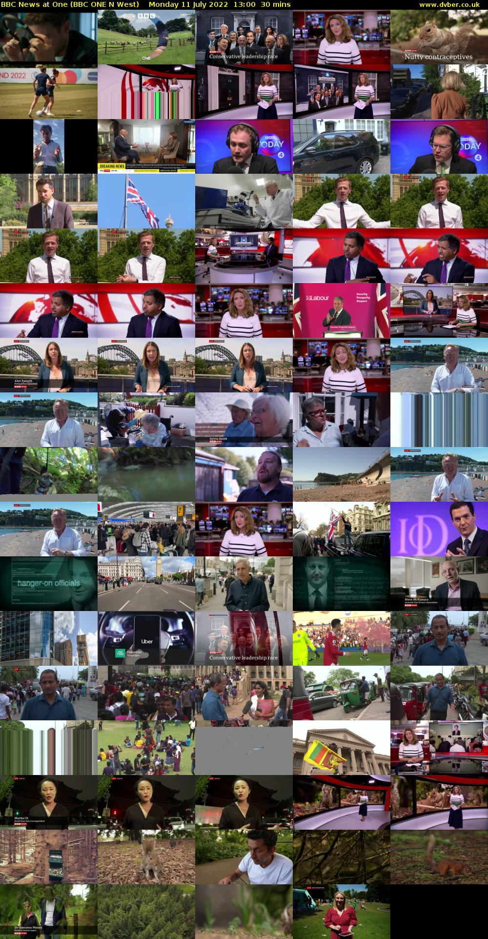 BBC News at One (BBC ONE N West) Monday 11 July 2022 13:00 - 13:30