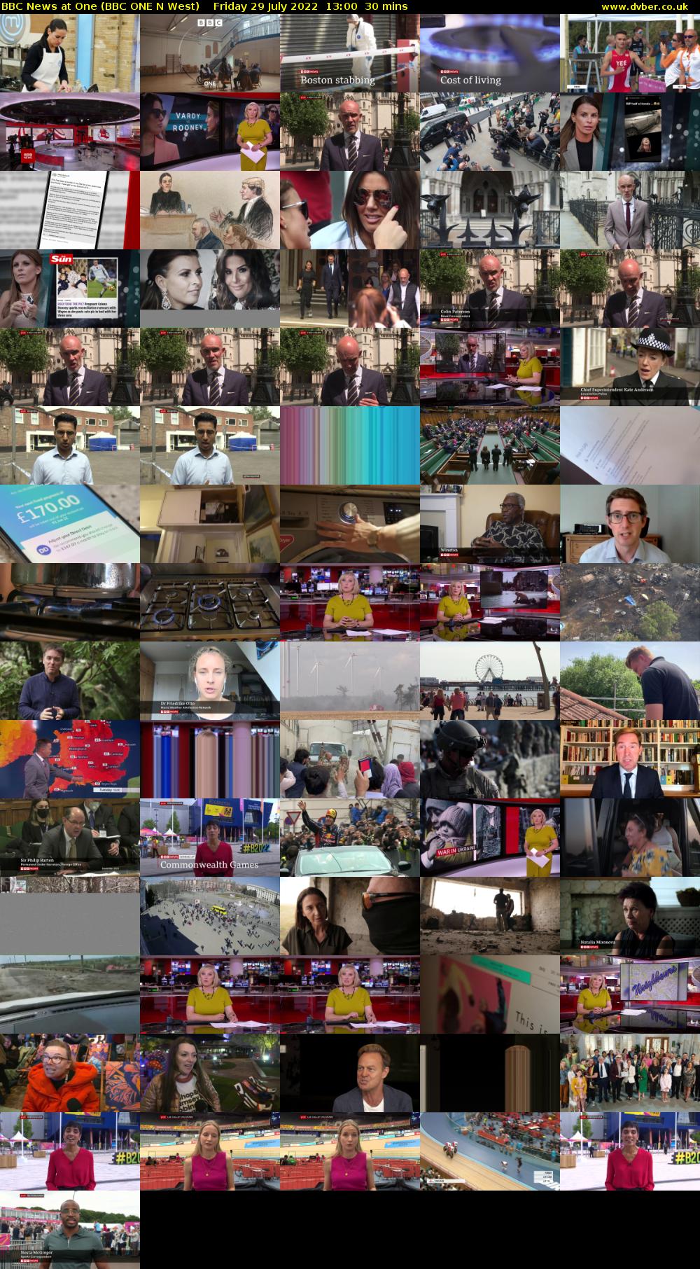 BBC News at One (BBC ONE N West) Friday 29 July 2022 13:00 - 13:30