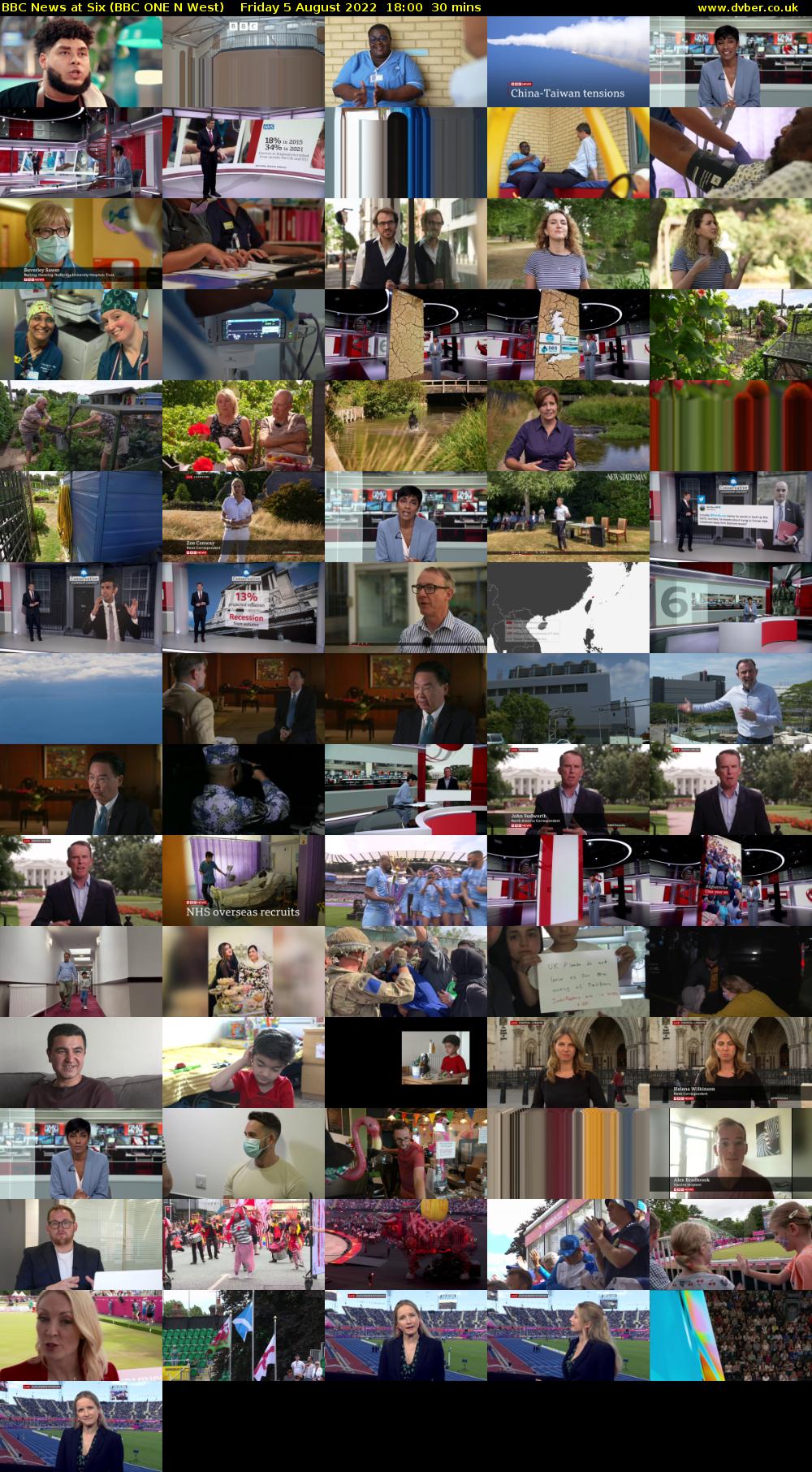 BBC News at Six (BBC ONE) 202208051800