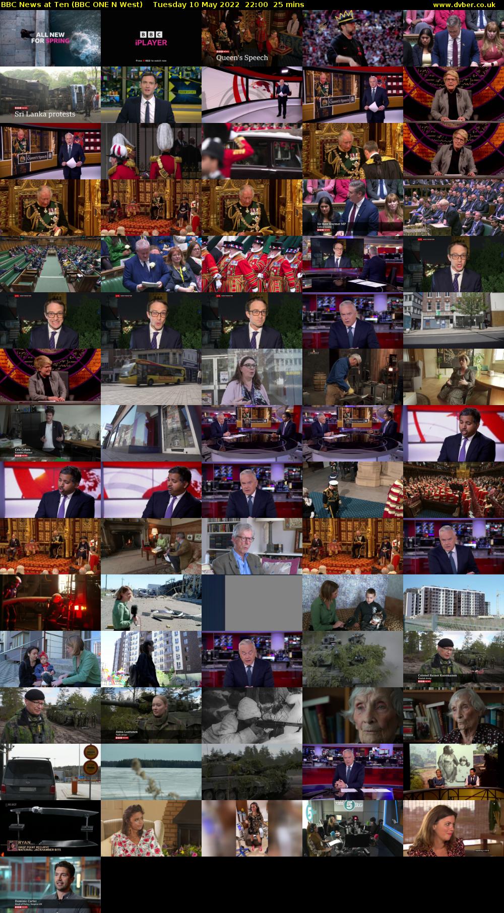 BBC News at Ten (BBC ONE N West) Tuesday 10 May 2022 22:00 - 22:25