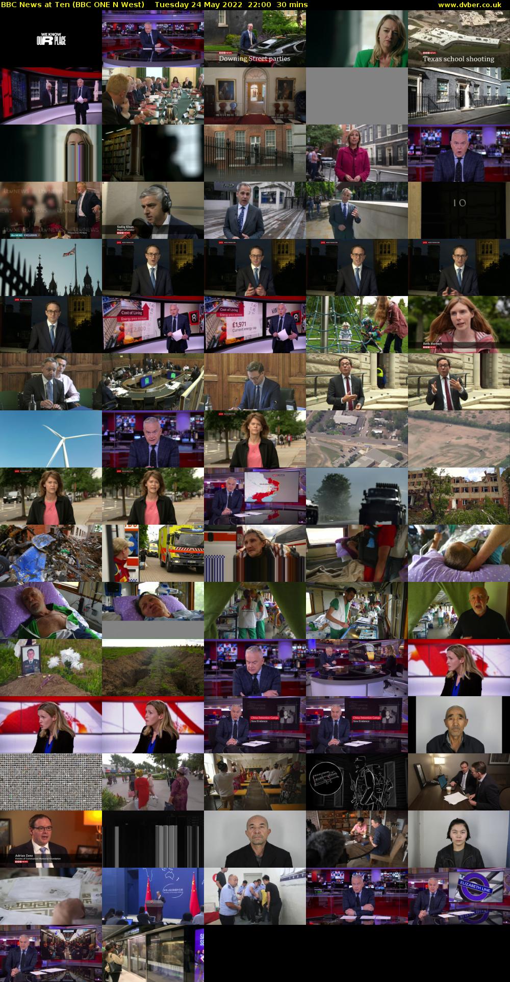 BBC News at Ten (BBC ONE N West) Tuesday 24 May 2022 22:00 - 22:30