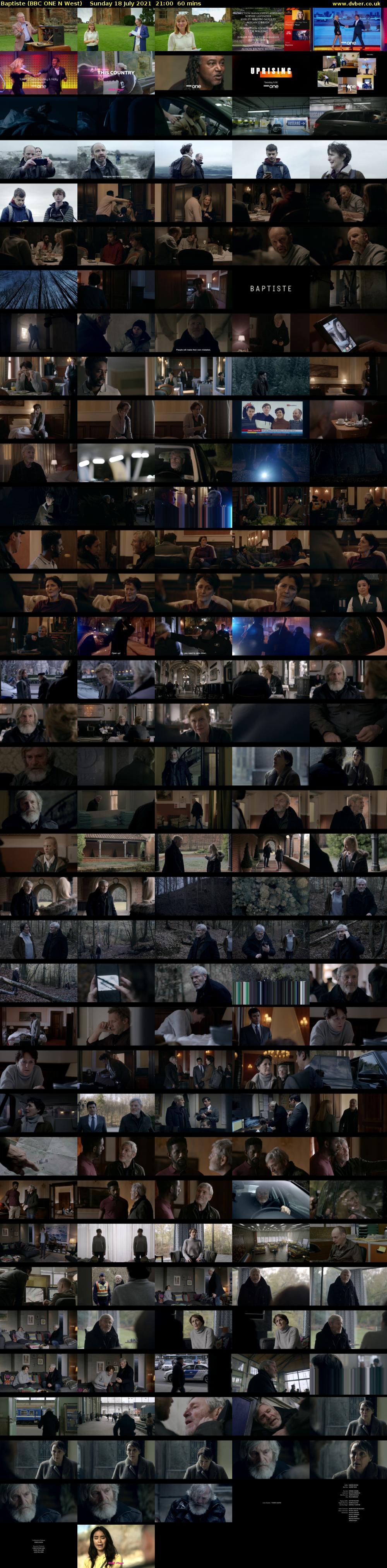 Baptiste (BBC ONE N West) Sunday 18 July 2021 21:00 - 22:00