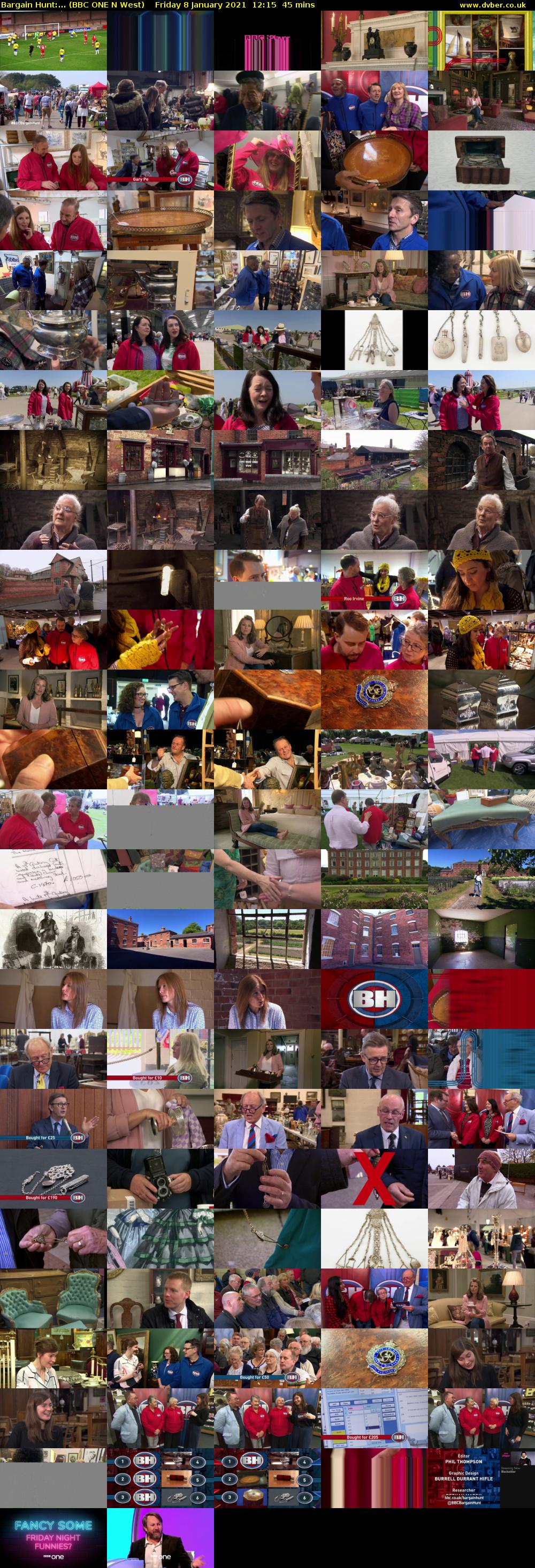 Bargain Hunt:... (BBC ONE N West) Friday 8 January 2021 12:15 - 13:00