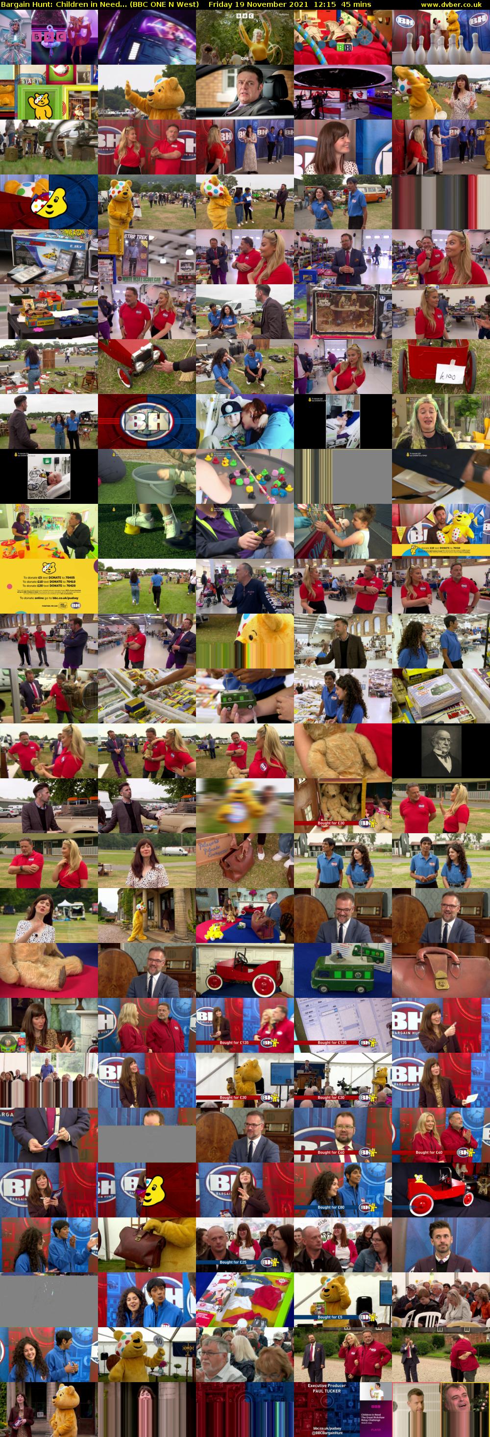 Bargain Hunt: Children in Need... (BBC ONE N West) Friday 19 November 2021 12:15 - 13:00