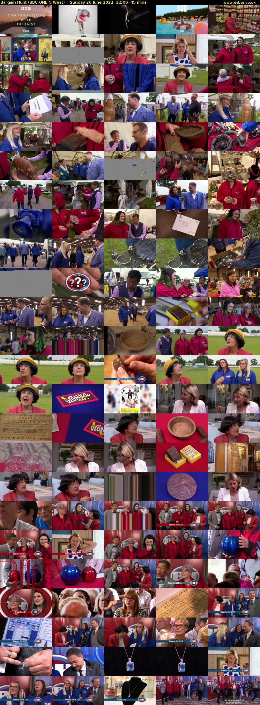 Bargain Hunt (BBC ONE N West) Sunday 26 June 2022 12:00 - 12:45