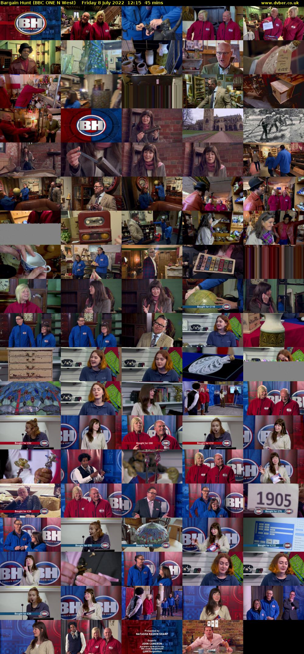 Bargain Hunt (BBC ONE N West) Friday 8 July 2022 12:15 - 13:00