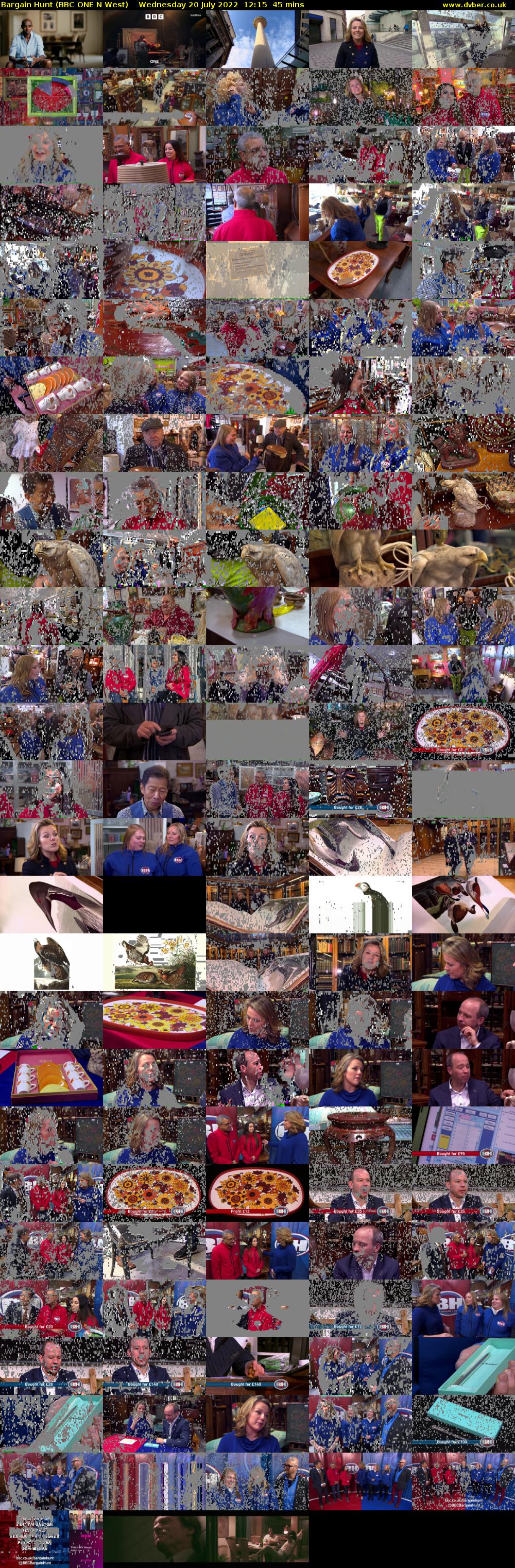 Bargain Hunt (BBC ONE N West) Wednesday 20 July 2022 12:15 - 13:00