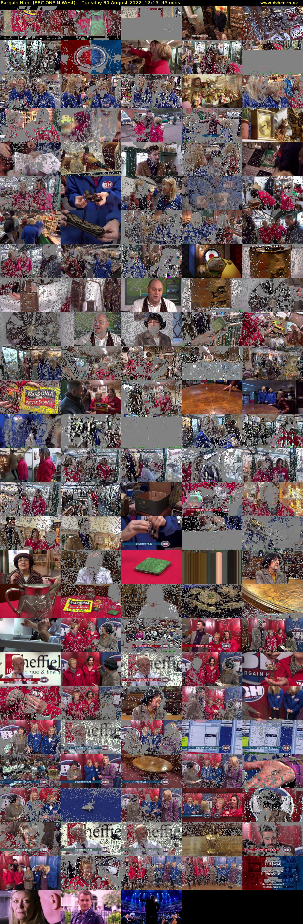 Bargain Hunt (BBC ONE N West) Tuesday 30 August 2022 12:15 - 13:00