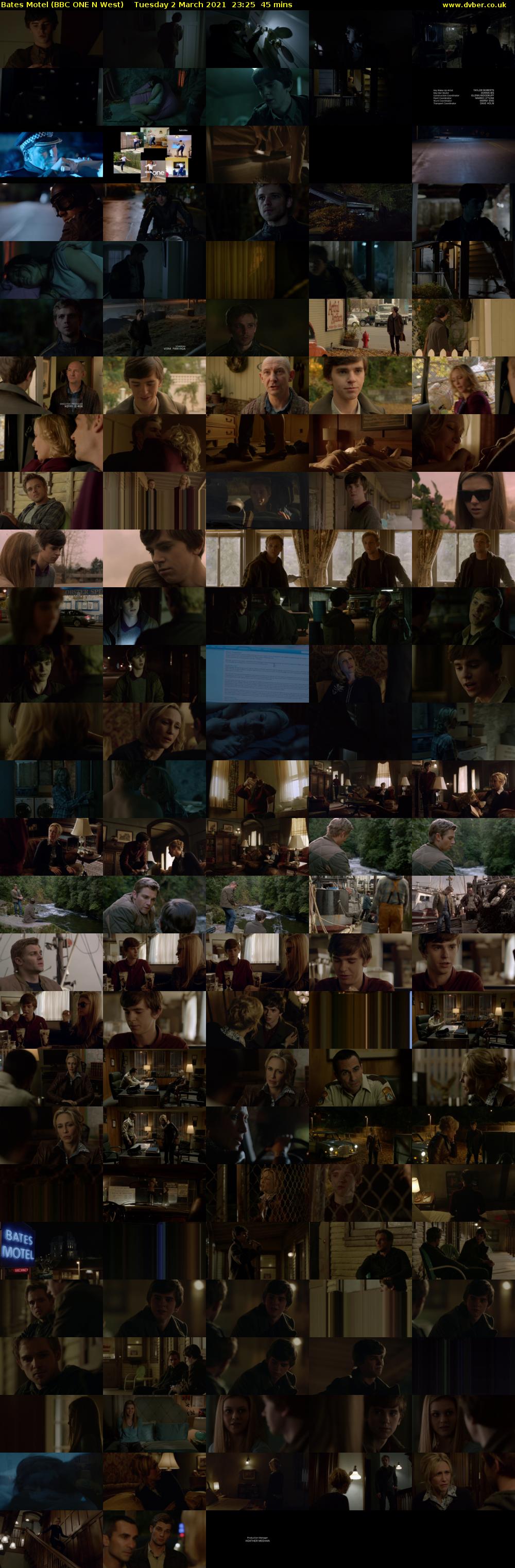 Bates Motel (BBC ONE N West) Tuesday 2 March 2021 23:25 - 00:10