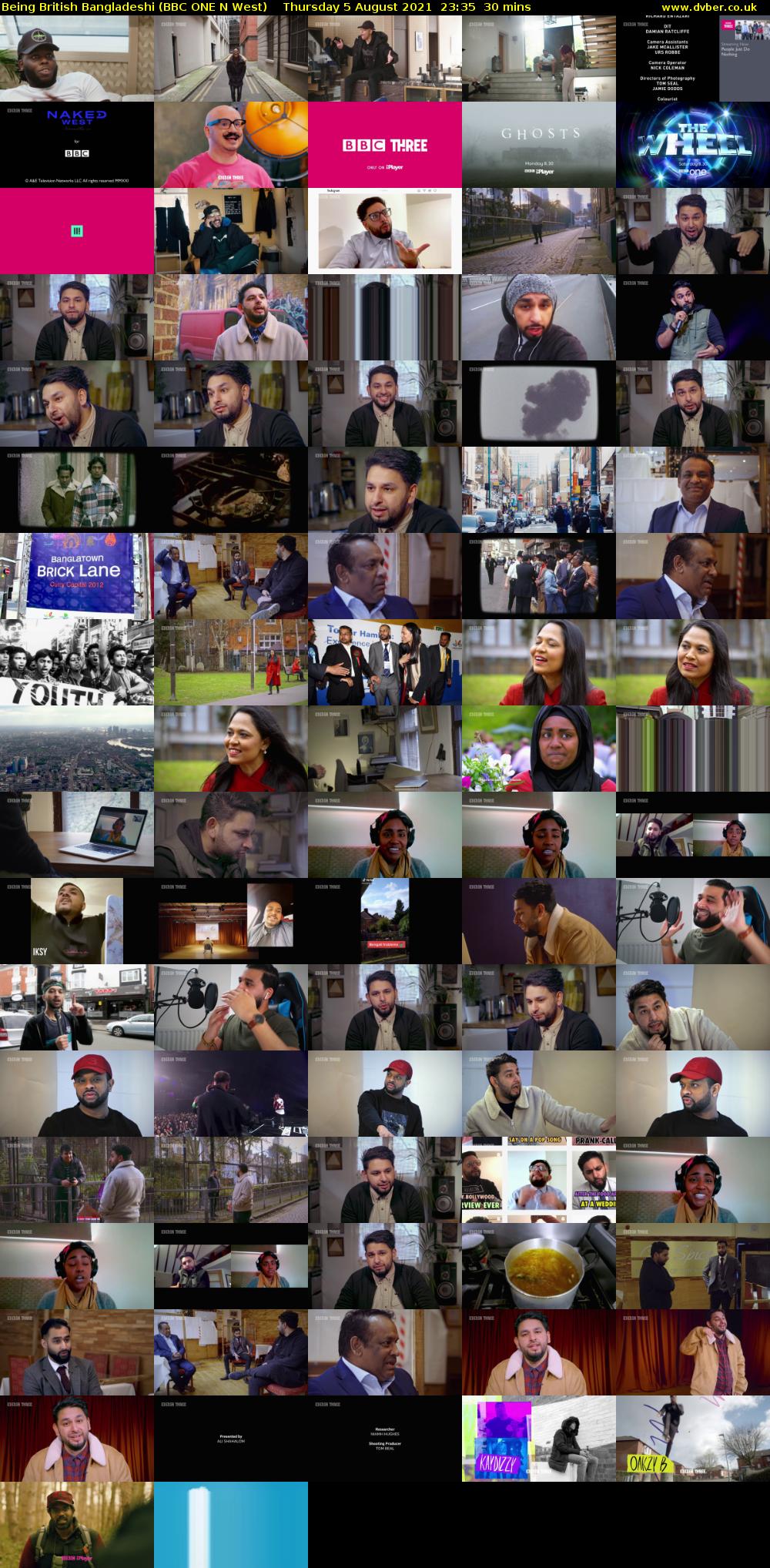 Being British Bangladeshi (BBC ONE N West) Thursday 5 August 2021 23:35 - 00:05