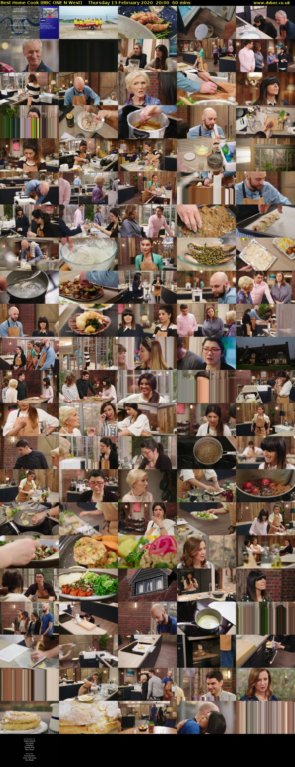 Best Home Cook (BBC ONE N West) Thursday 13 February 2020 20:00 - 21:00
