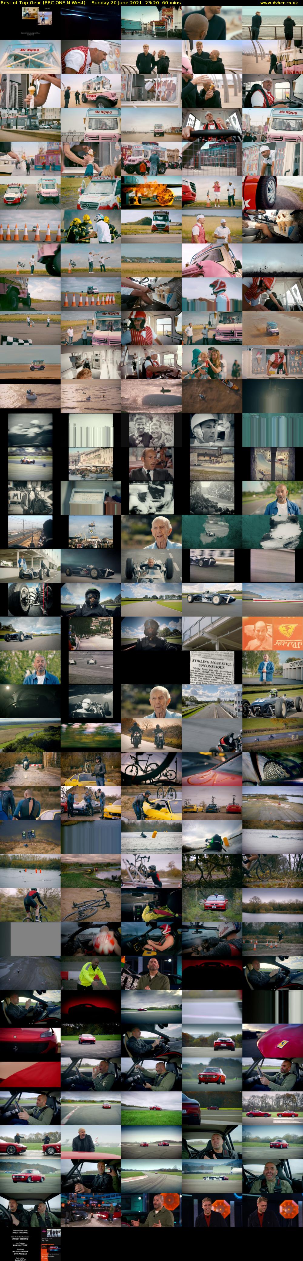 Best of Top Gear (BBC ONE N West) Sunday 20 June 2021 23:20 - 00:20