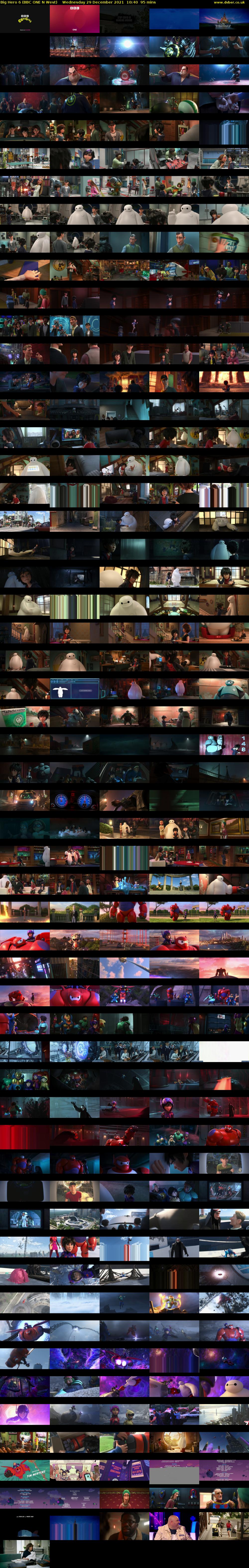 Big Hero 6 (BBC ONE N West) Wednesday 29 December 2021 10:40 - 12:15