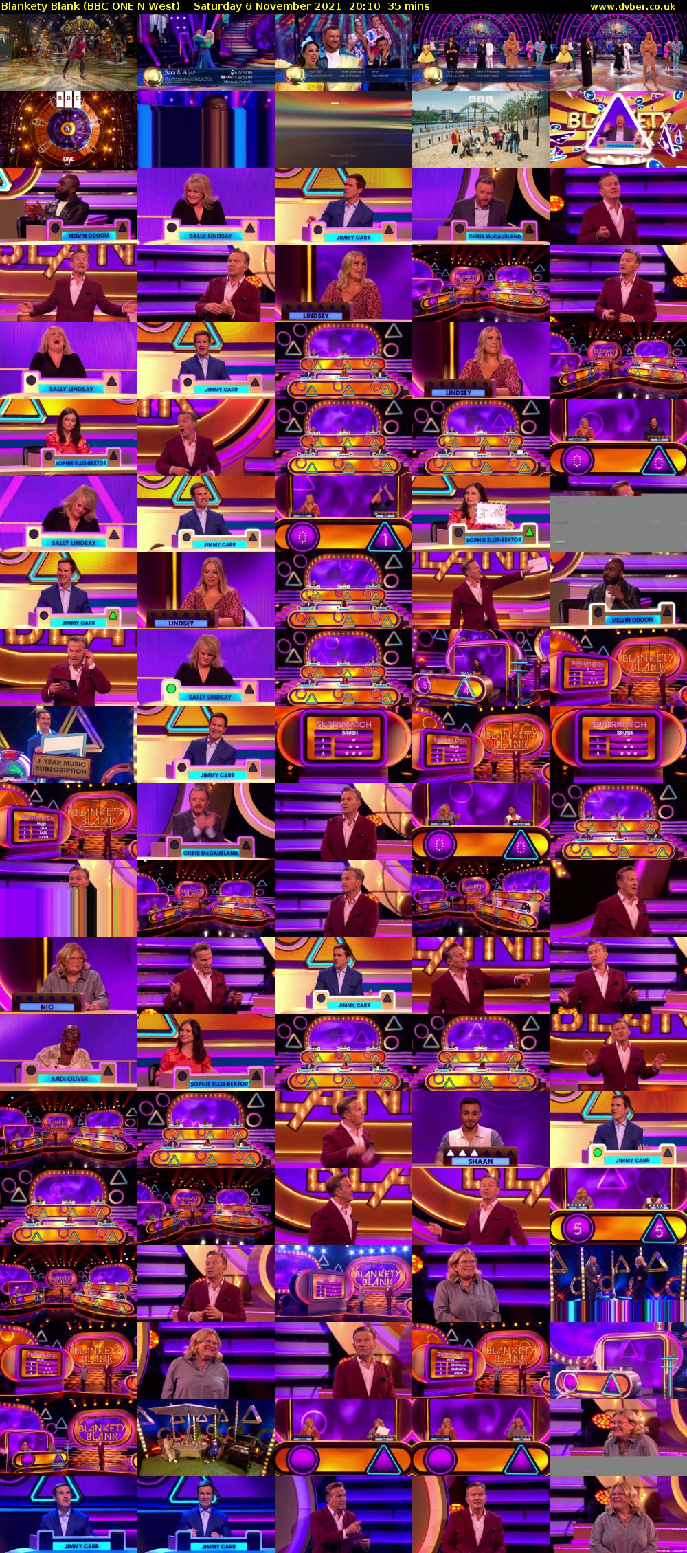 Blankety Blank (BBC ONE N West) Saturday 6 November 2021 20:10 - 20:45