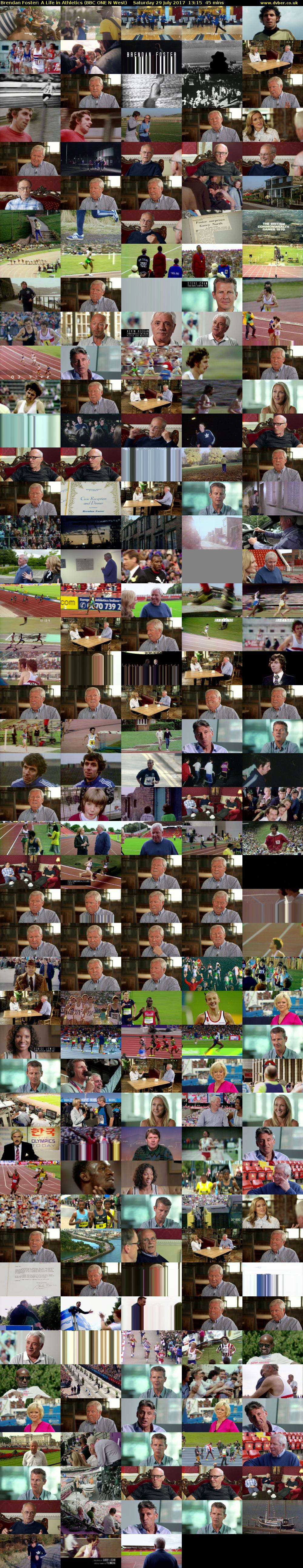 Brendan Foster: A Life in Athletics (BBC ONE N West) Saturday 29 July 2017 13:15 - 14:00