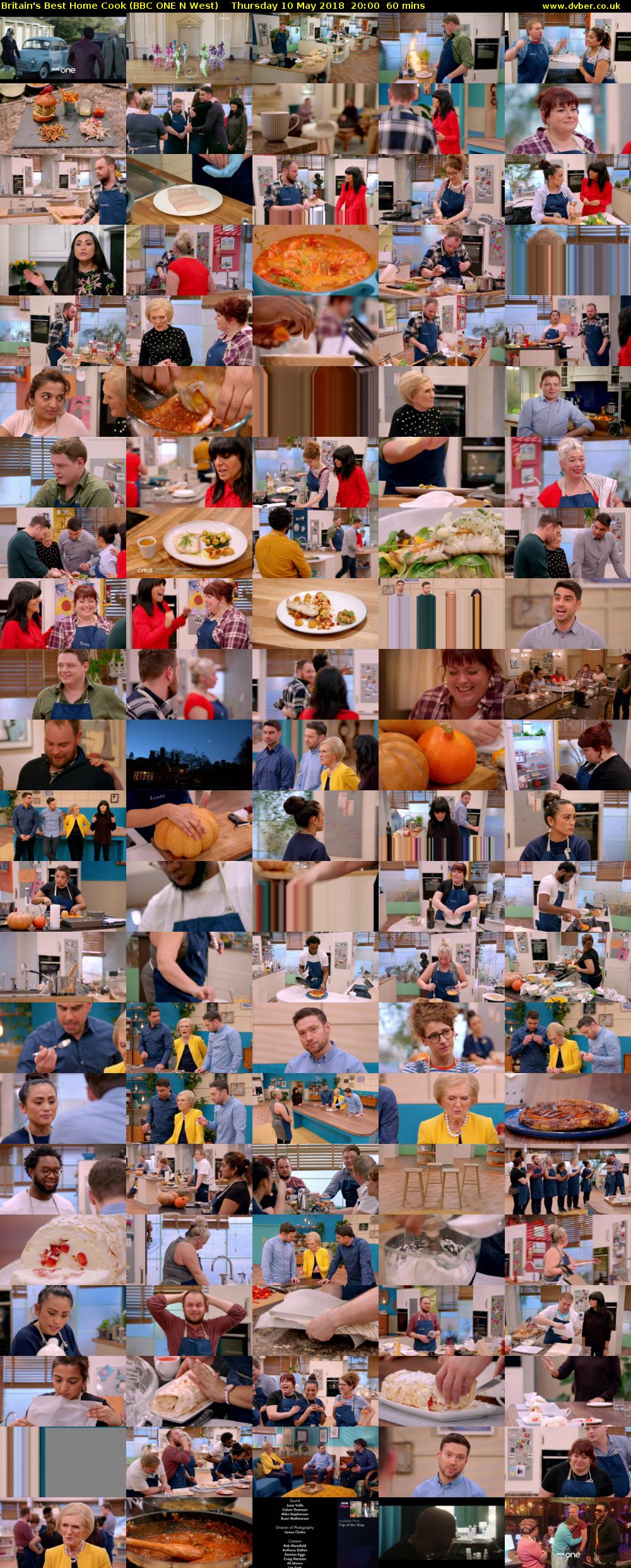 Britain's Best Home Cook (BBC ONE N West) Thursday 10 May 2018 20:00 - 21:00
