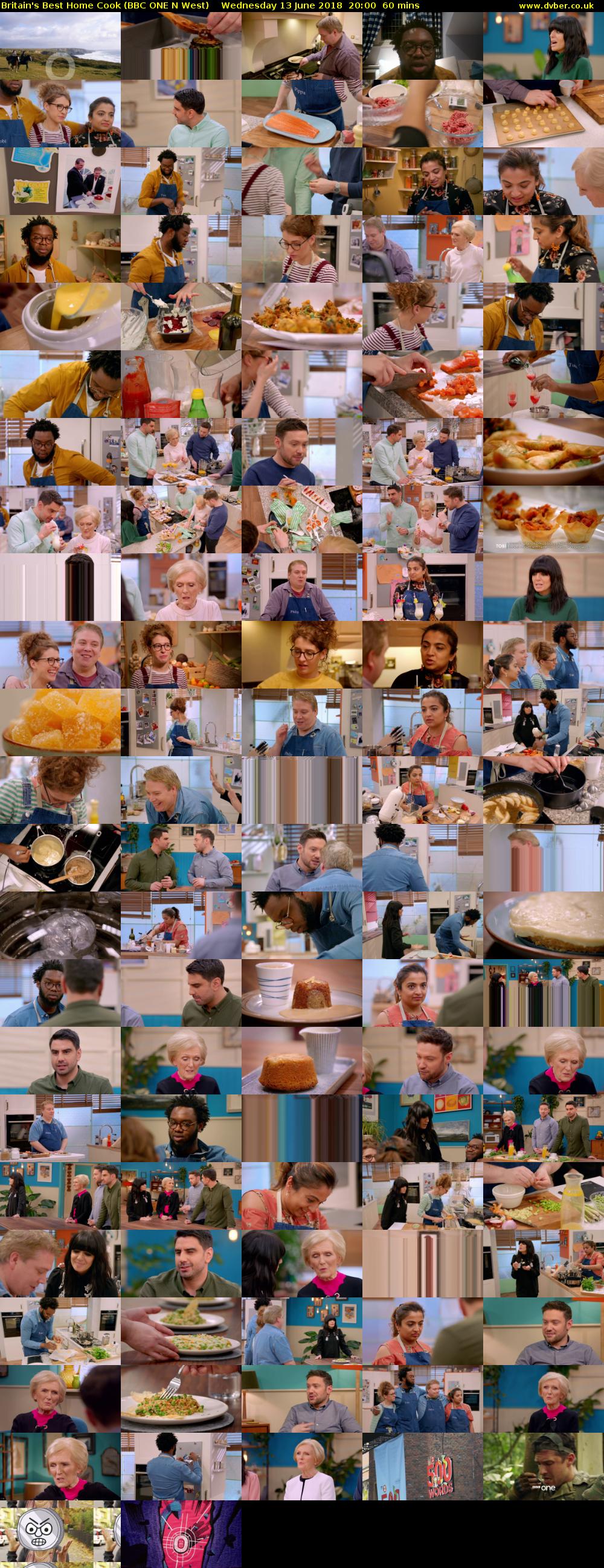 Britain's Best Home Cook (BBC ONE N West) Wednesday 13 June 2018 20:00 - 21:00