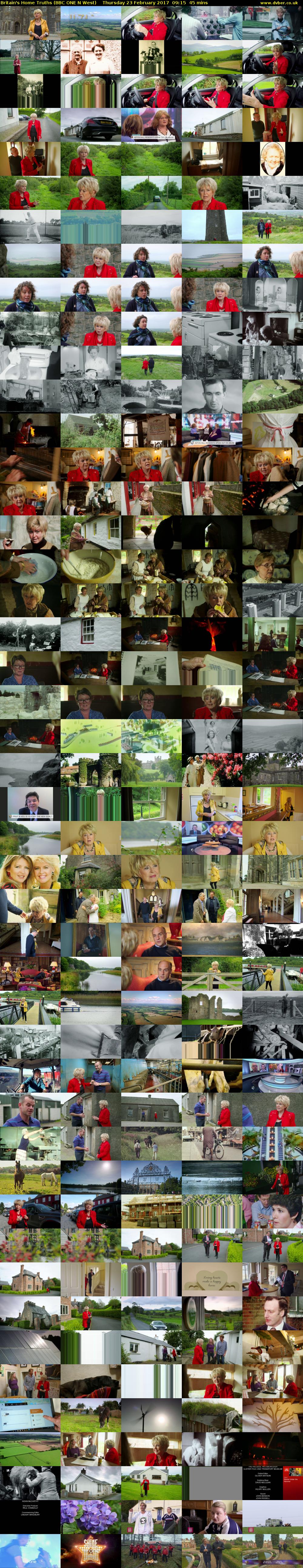 Britain's Home Truths (BBC ONE N West) Thursday 23 February 2017 09:15 - 10:00