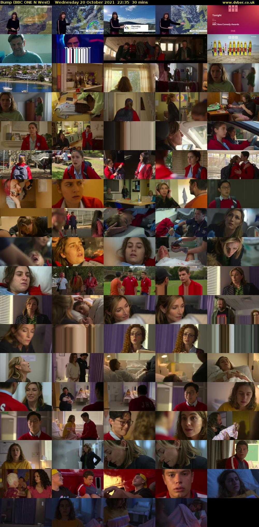 Bump (BBC ONE N West) Wednesday 20 October 2021 22:35 - 23:05