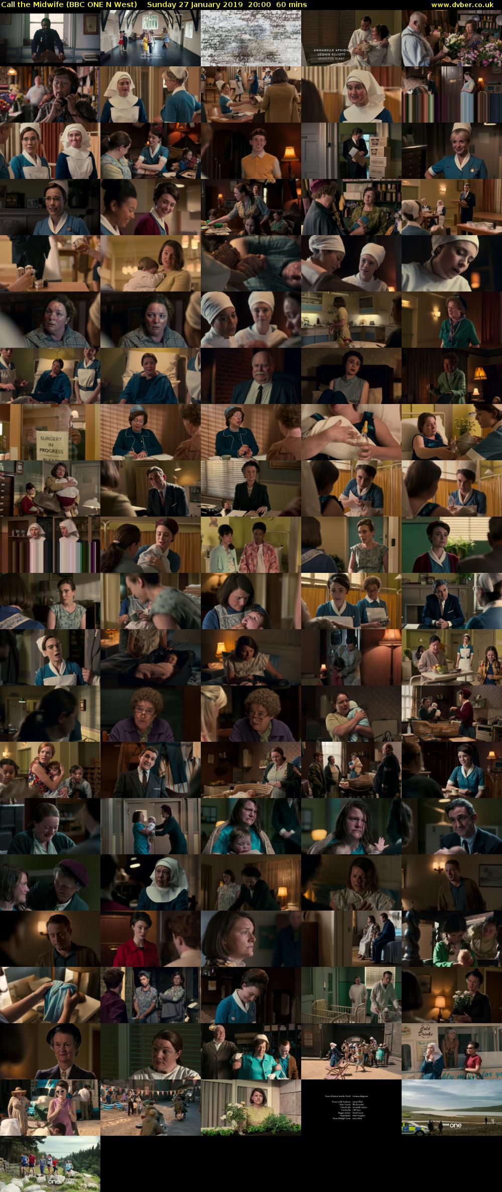 Call the Midwife (BBC ONE N West) Sunday 27 January 2019 20:00 - 21:00