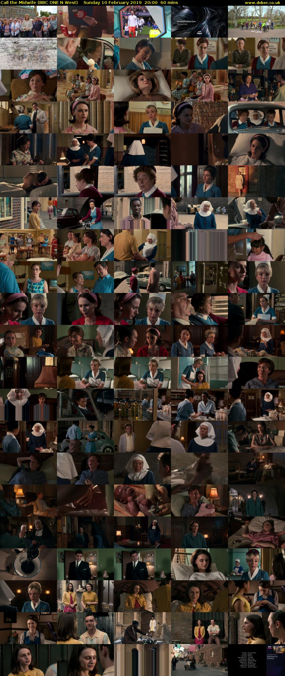 Call the Midwife (BBC ONE N West) Sunday 10 February 2019 20:00 - 21:00