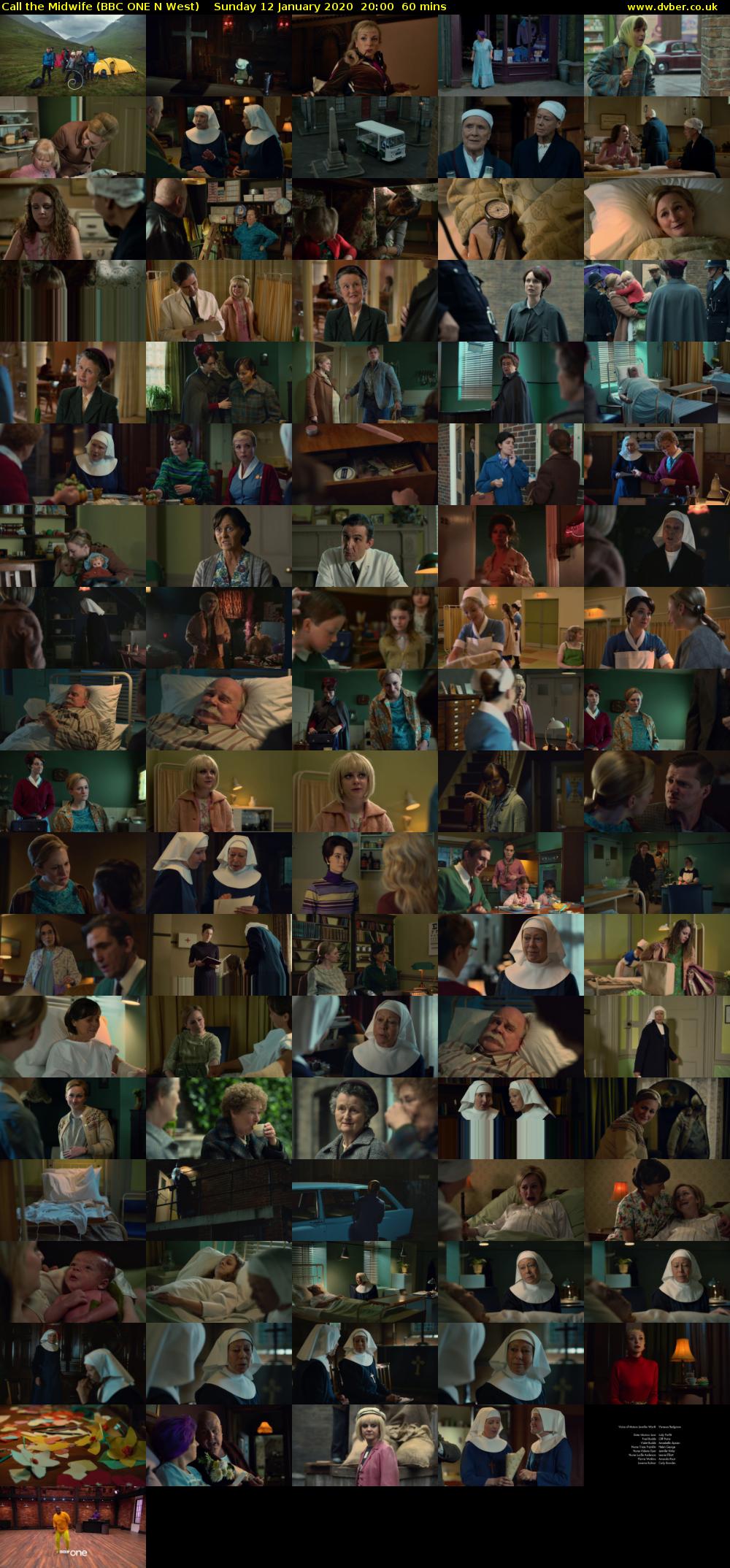 Call the Midwife (BBC ONE N West) Sunday 12 January 2020 20:00 - 21:00