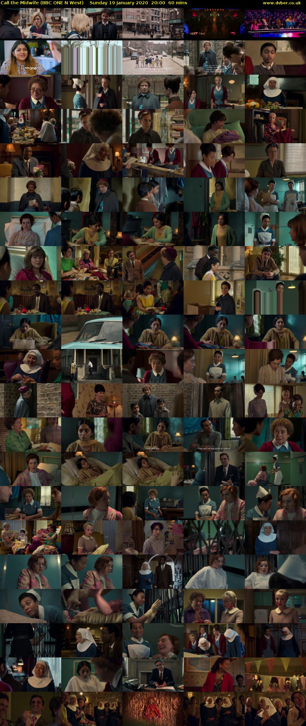 Call the Midwife (BBC ONE N West) Sunday 19 January 2020 20:00 - 21:00