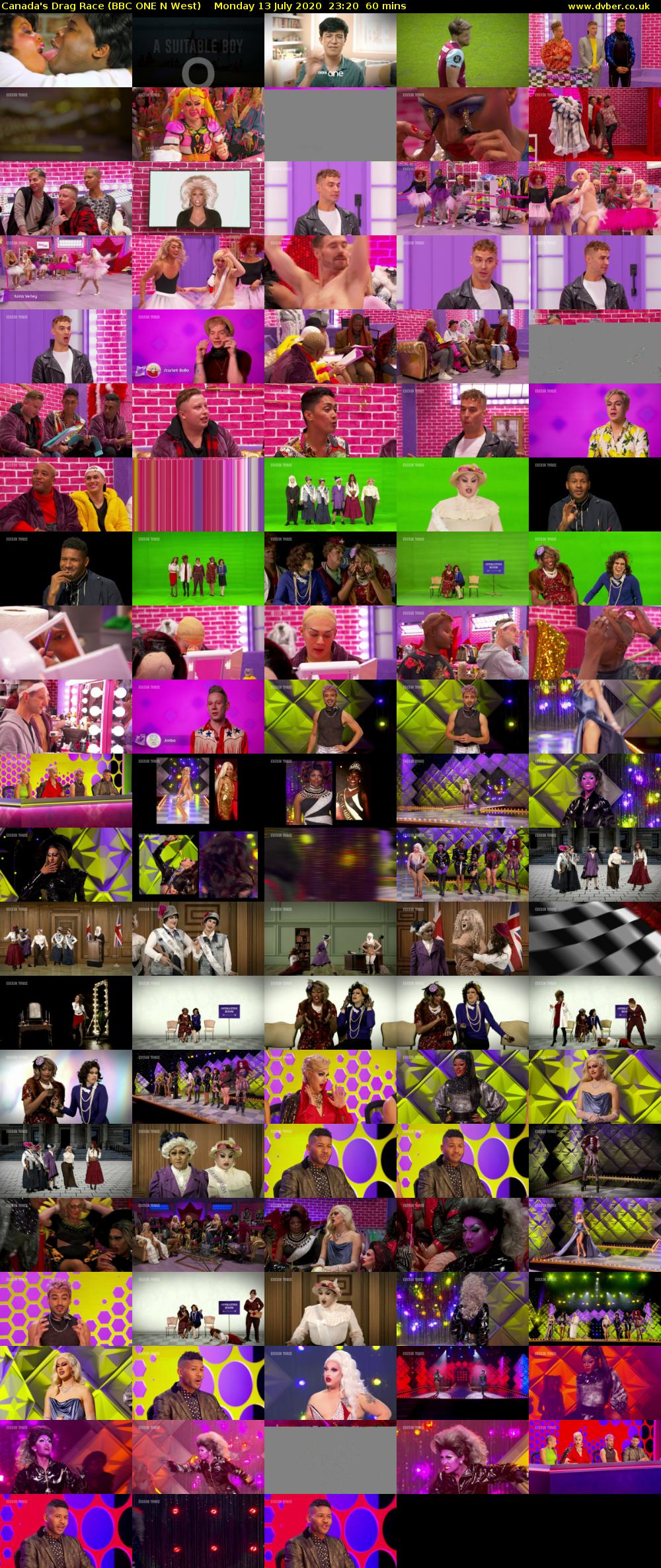 Canada's Drag Race (BBC ONE N West) Monday 13 July 2020 23:20 - 00:20