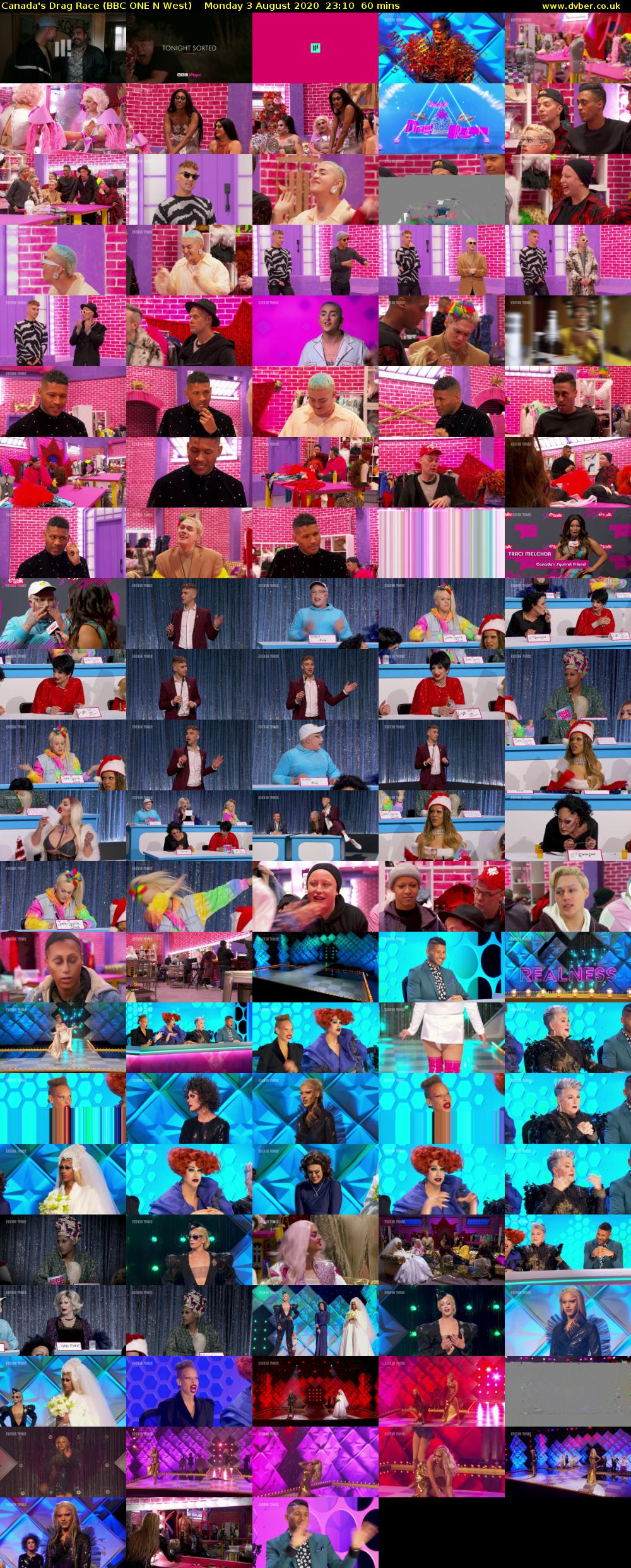 Canada's Drag Race (BBC ONE N West) Monday 3 August 2020 23:10 - 00:10