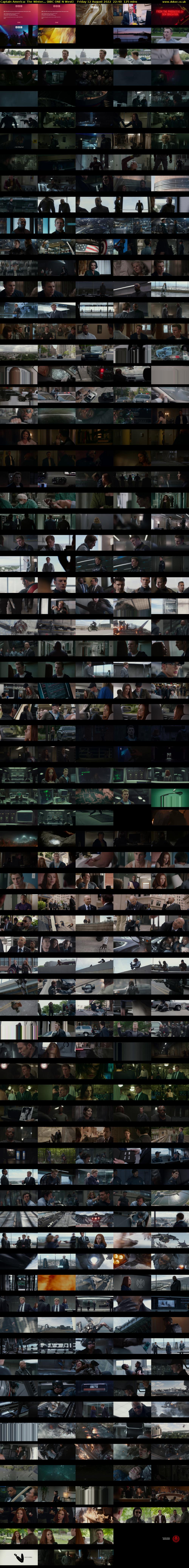 Captain America: The Winter... (BBC ONE N West) Friday 12 August 2022 22:40 - 00:45